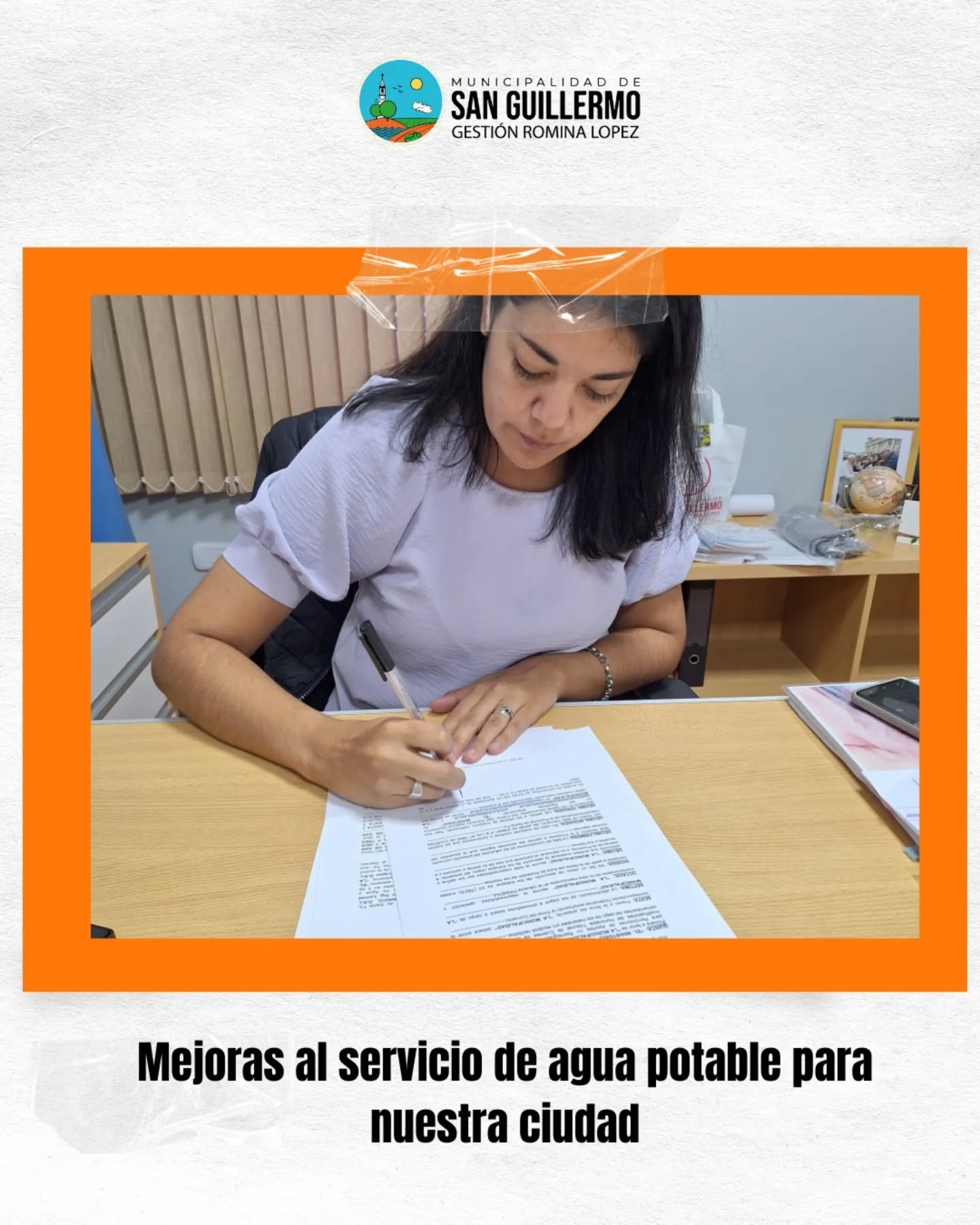 MEJORAS AL SERVICIO DE AGUA POTABLE PARA NUESTRA CIUDAD