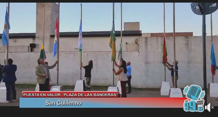 EMOTIVO ACTO PUESTA EN VALOR «PLAZA DE LAS BANDERAS»