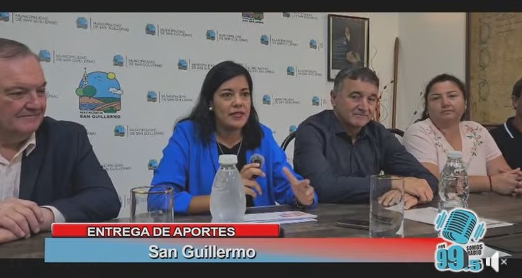 ENTREGA DE APORTES EN SAN GUILLERMO