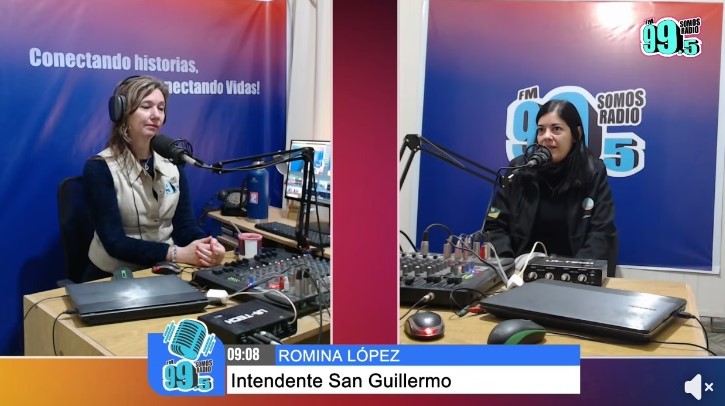 INTENDENTE ROMINA LÓPEZ: ACTUALIDAD DE SAN GUILLERMO