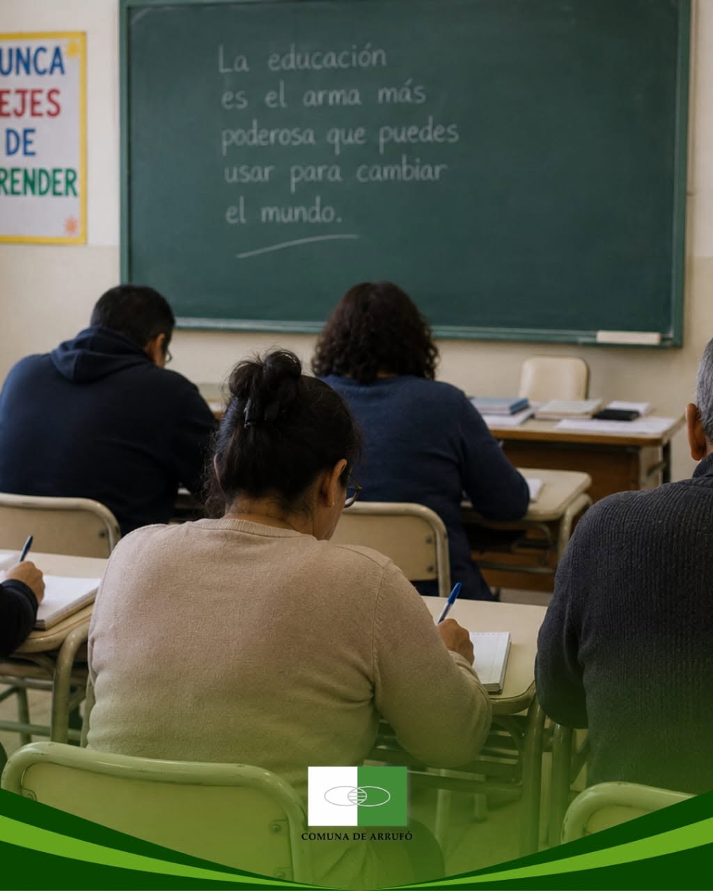 ARRUFÓ: SE APROBÓ LA REUBICACIÓN DEFINITIVA DE UN CARGO DE MAESTRO DE GRADO DE EDUCACIÓN PRIMARIA PARA ADULTOS.