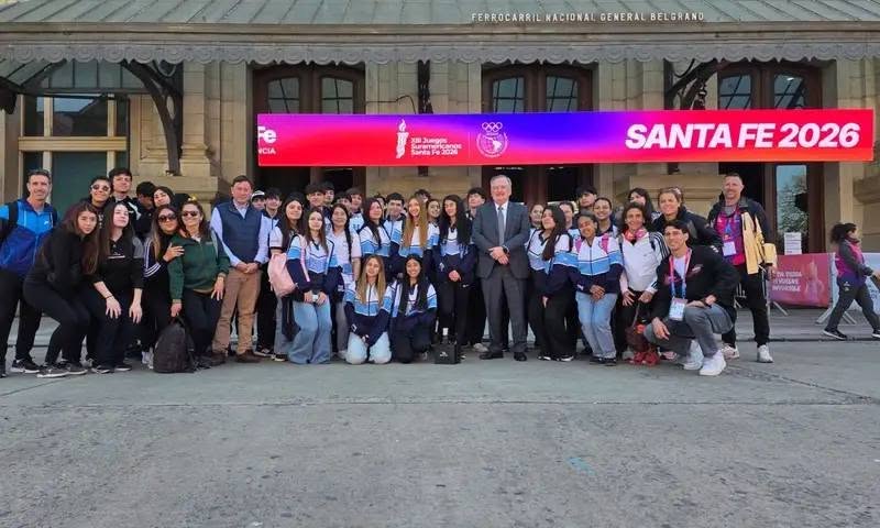 MICHLIG RESALTÓ LA AMPLIA PARTICIPACIÓN DE PÚBLICO DE TODA LA PROVINCIA EN LOS JUEGOS SURAMERICANOS SANTA FE 2026.