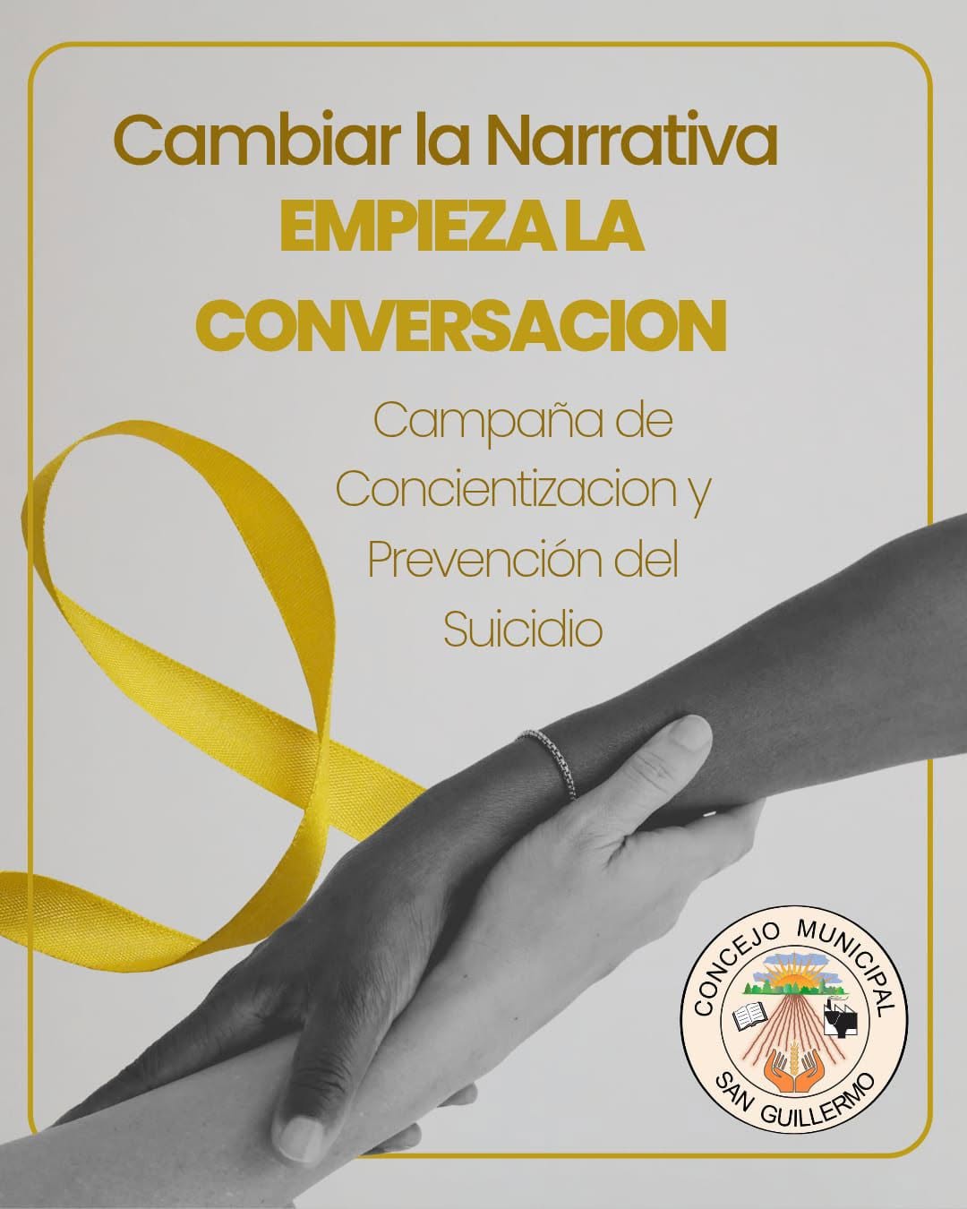 CAMBIAR LA NARRATIVA SOBRE EL SUICIDIO. EMPIEZA LA CONVERSACIÓN.